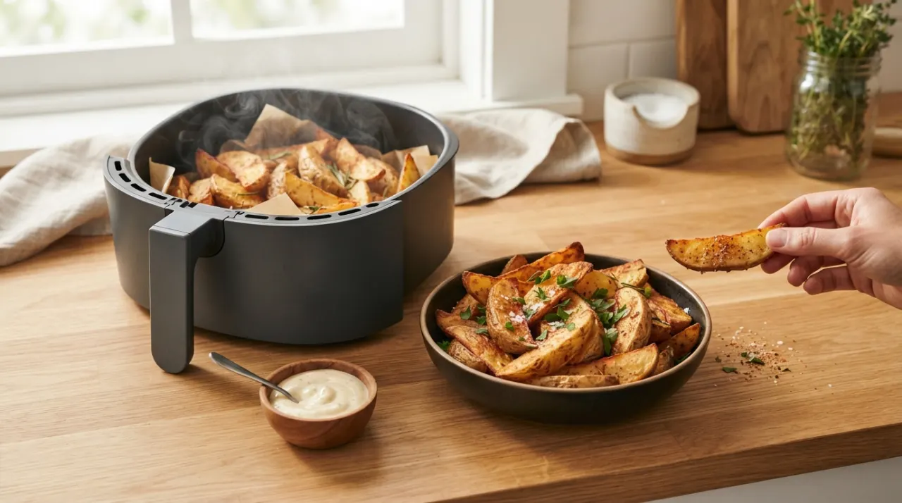 Air Fryer Potato Wedges