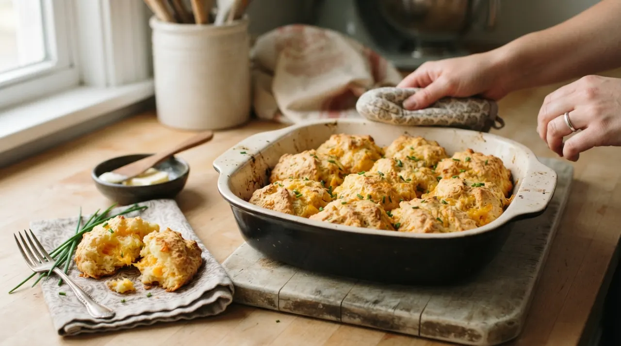 Cheddar Drop Biscuits