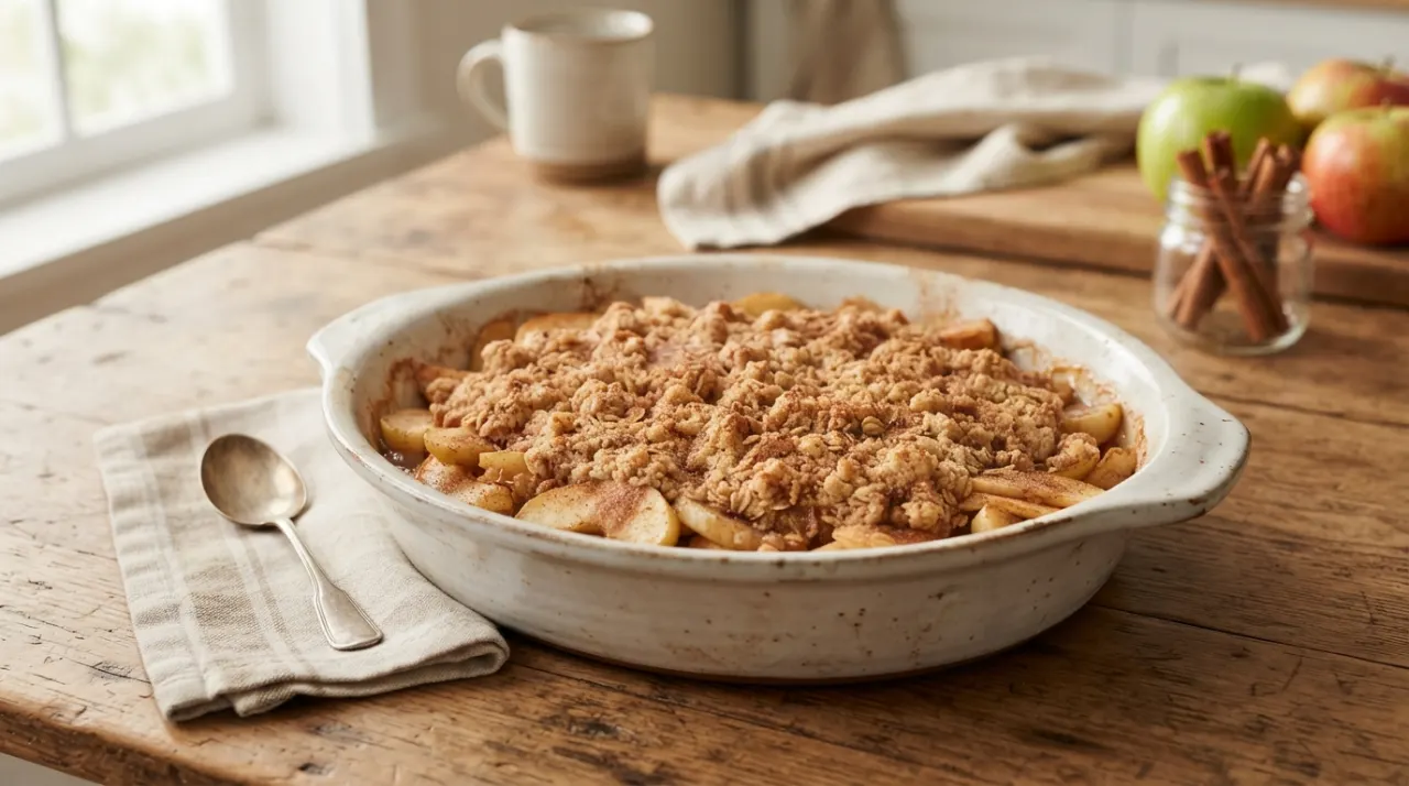 Cinnamon Apple Crisp