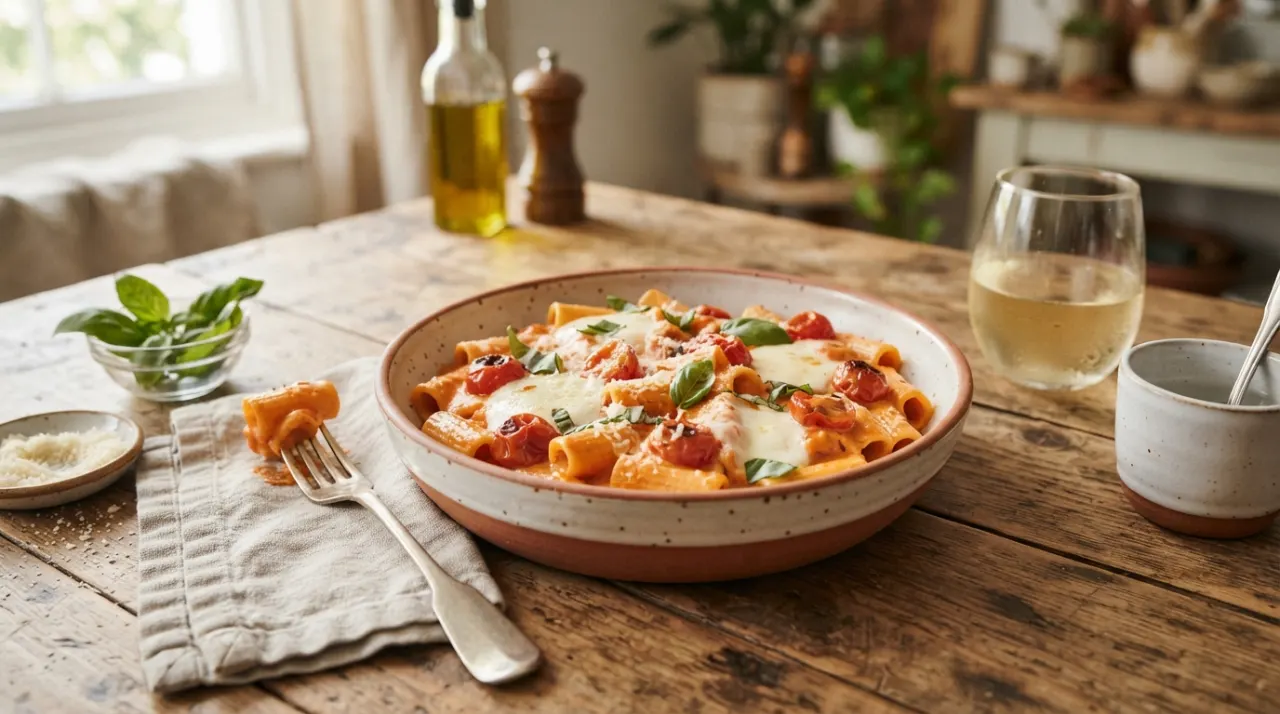 Creamy Tomato Basil Pasta