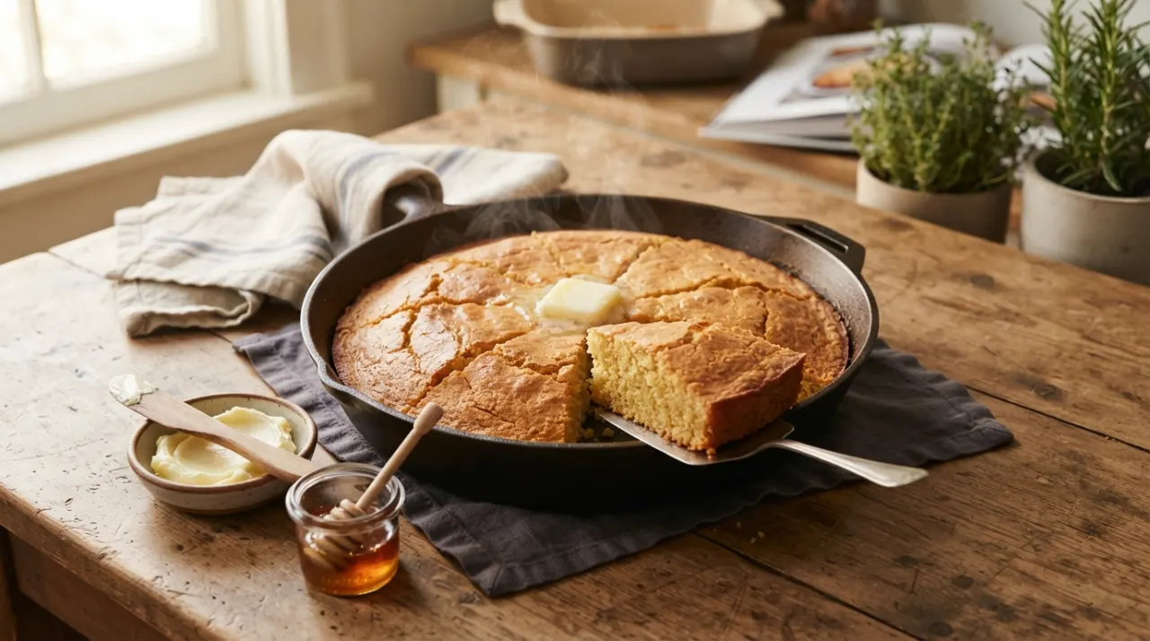 Easy Skillet Cornbread