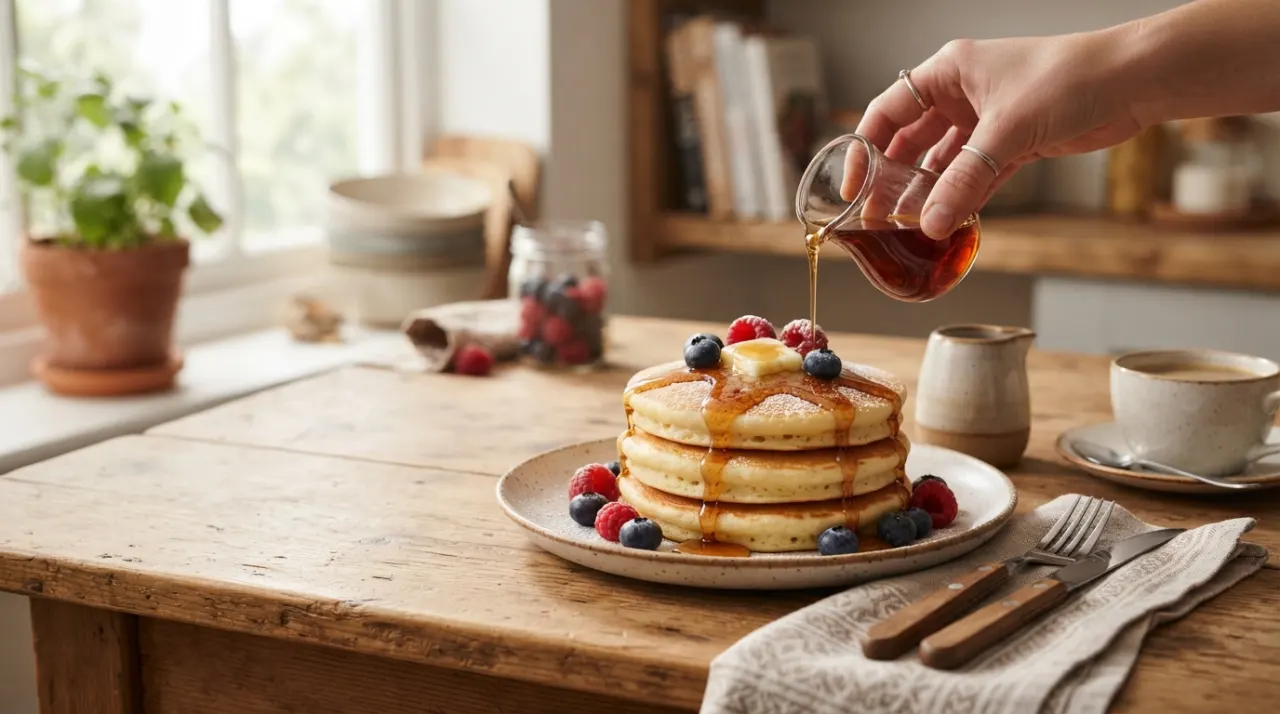 Fluffy Buttermilk Pancakes
