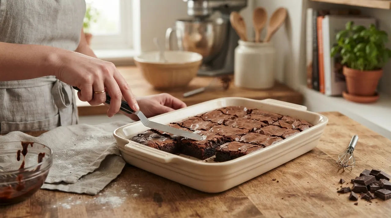 One-Bowl Fudgy Brownies