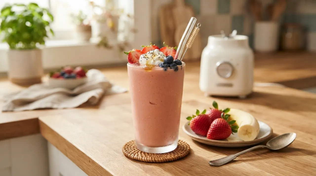 Strawberry Banana Smoothie
