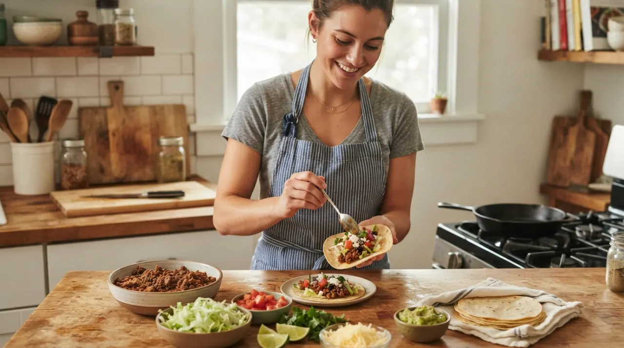 Weeknight Beef Tacos